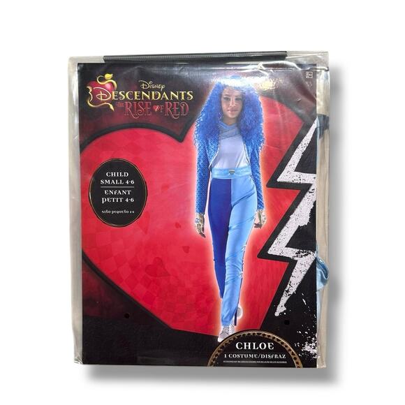 Descendants Rise of Red Chloe Costume - Blue - Picture 1 of 2